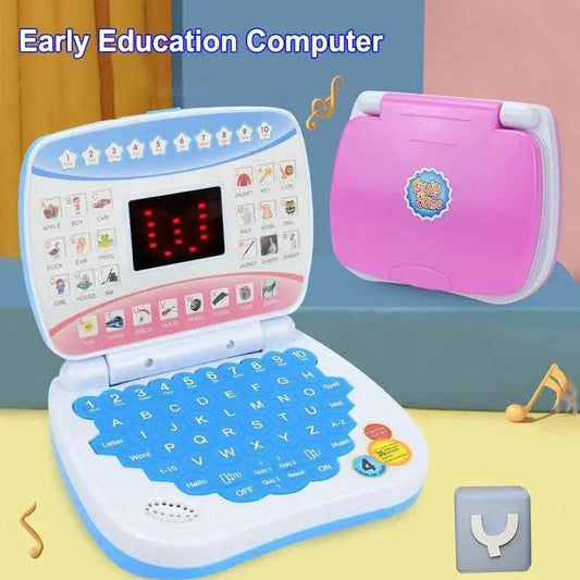  New Mini Simulation Laptop Early Education Machine LED Display Learning Toy for Kids -  ToylandEU™