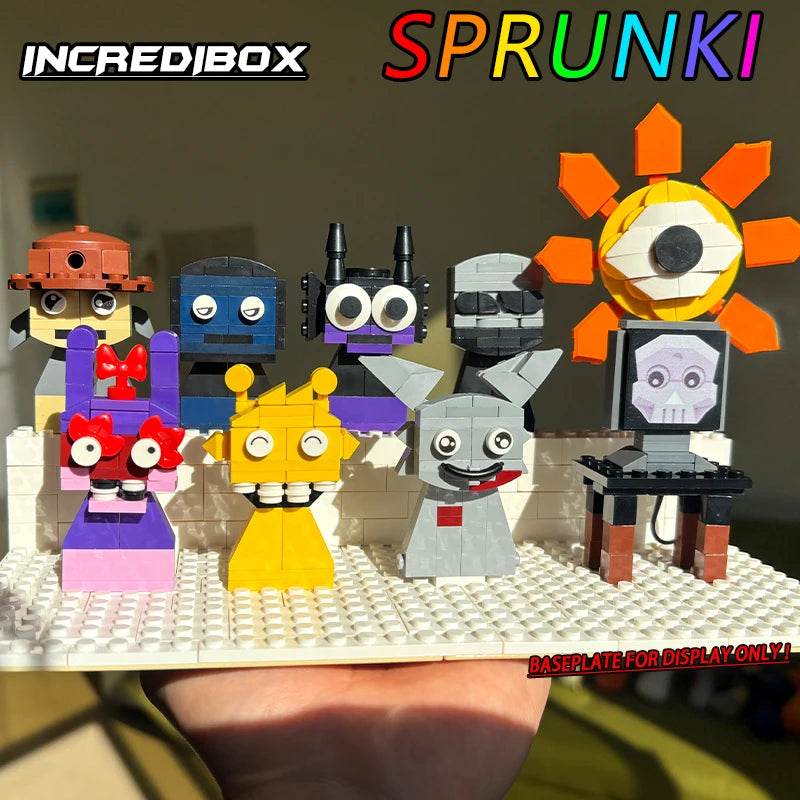 New Moc Incredibox Sprunki Building Blocks Set Anime Gifts - ToylandEU