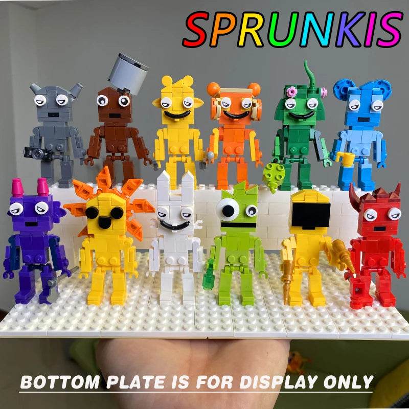 New Moc Incredibox Sprunki Building Blocks Set Anime Gifts - ToylandEU