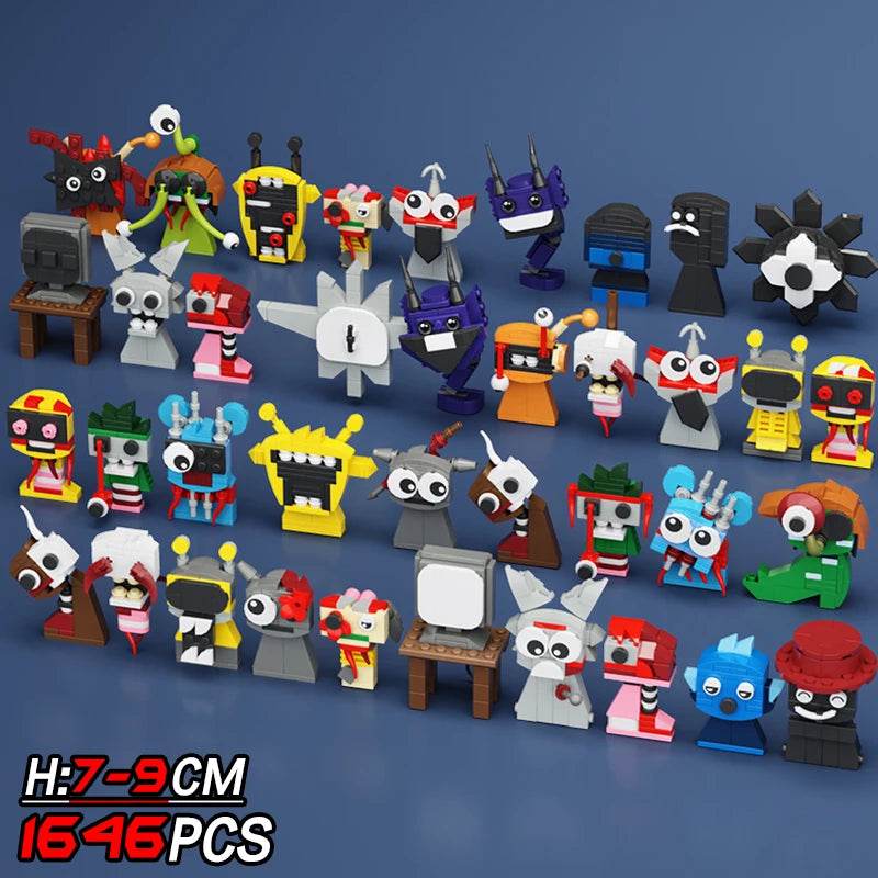 New Moc Incredibox Sprunki Building Blocks Set Anime Gifts - ToylandEU