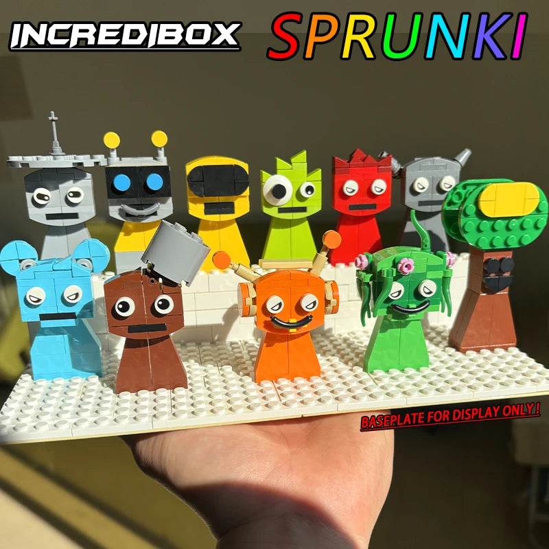 New Moc Incredibox Sprunki Building Blocks Set Anime Gifts - ToylandEU