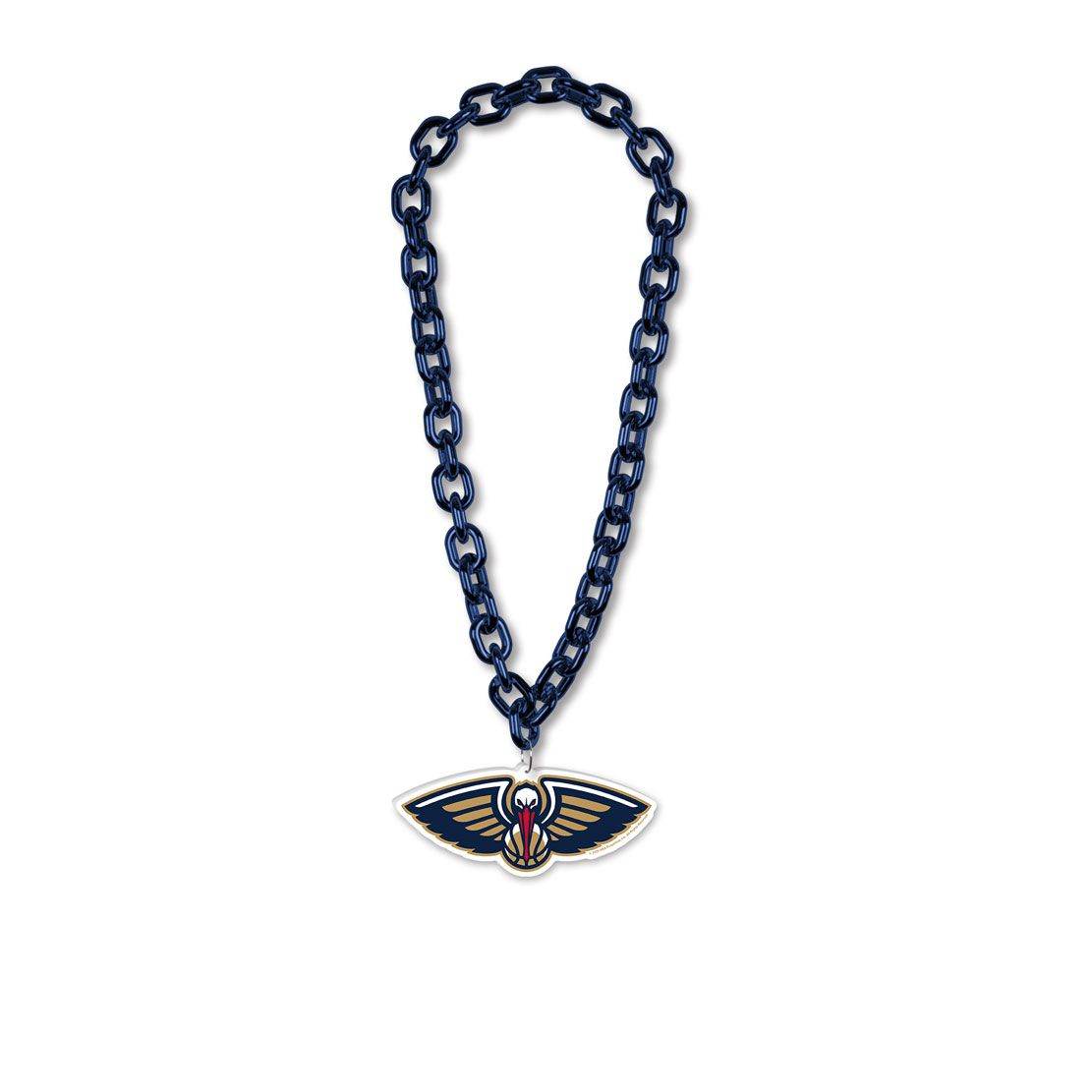 New Orleans Pelicans Big Fan Chain Foam Logo Necklace - ToylandEU