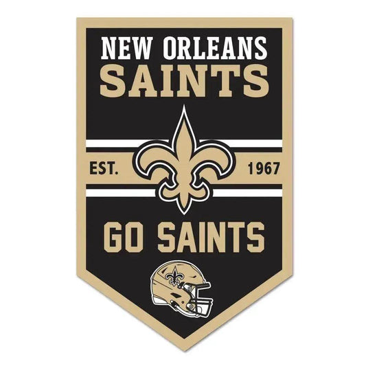  New Orleans Saints 11x17 Wood Chevron Sign for Fan Caves -  ToylandEU™