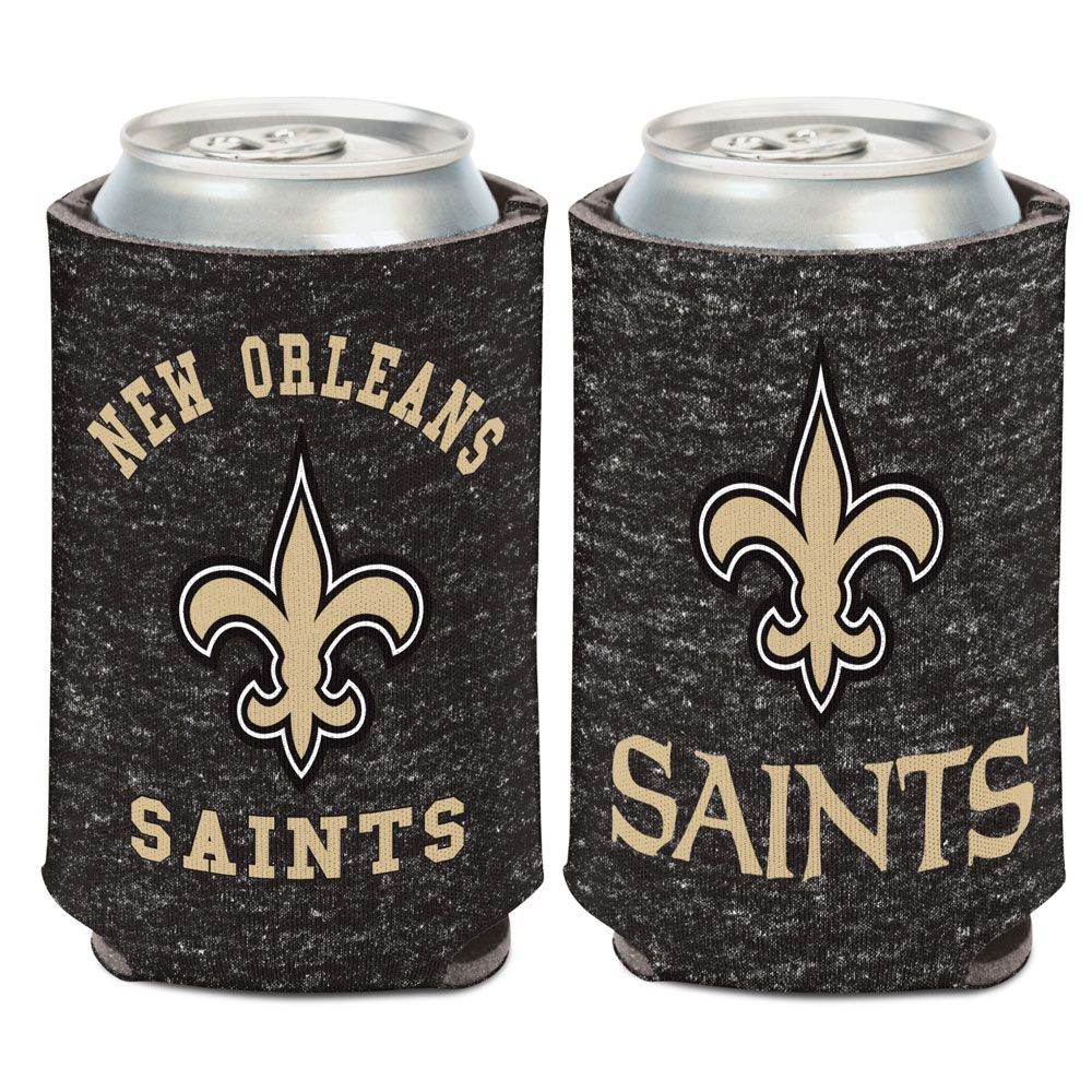 New Orleans Saints 12 Oz Can Cooler Heathered Premium Foam - ToylandEU
