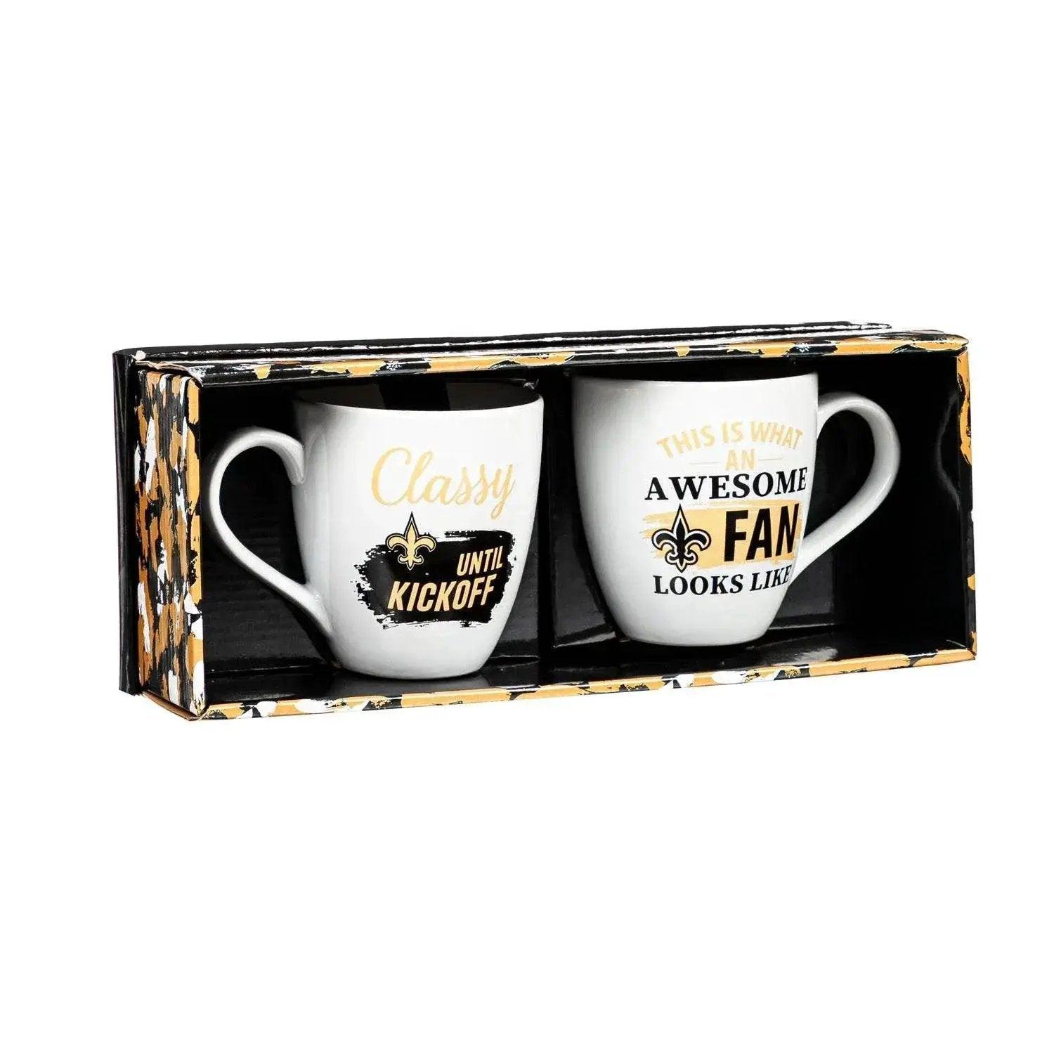  New Orleans Saints 17Oz Ceramic Mug Gift Box Set Two Piece -  ToylandEU™