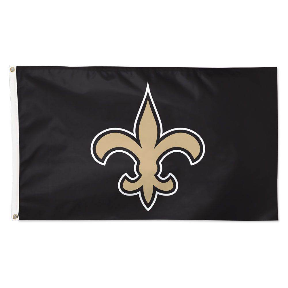 New Orleans Saints 3x5 Flag Quad Stitched Brass Grommets - ToylandEU