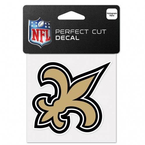 New Orleans Saints 4x4 Perfect Cut Color Vinyl Decal - ToylandEU