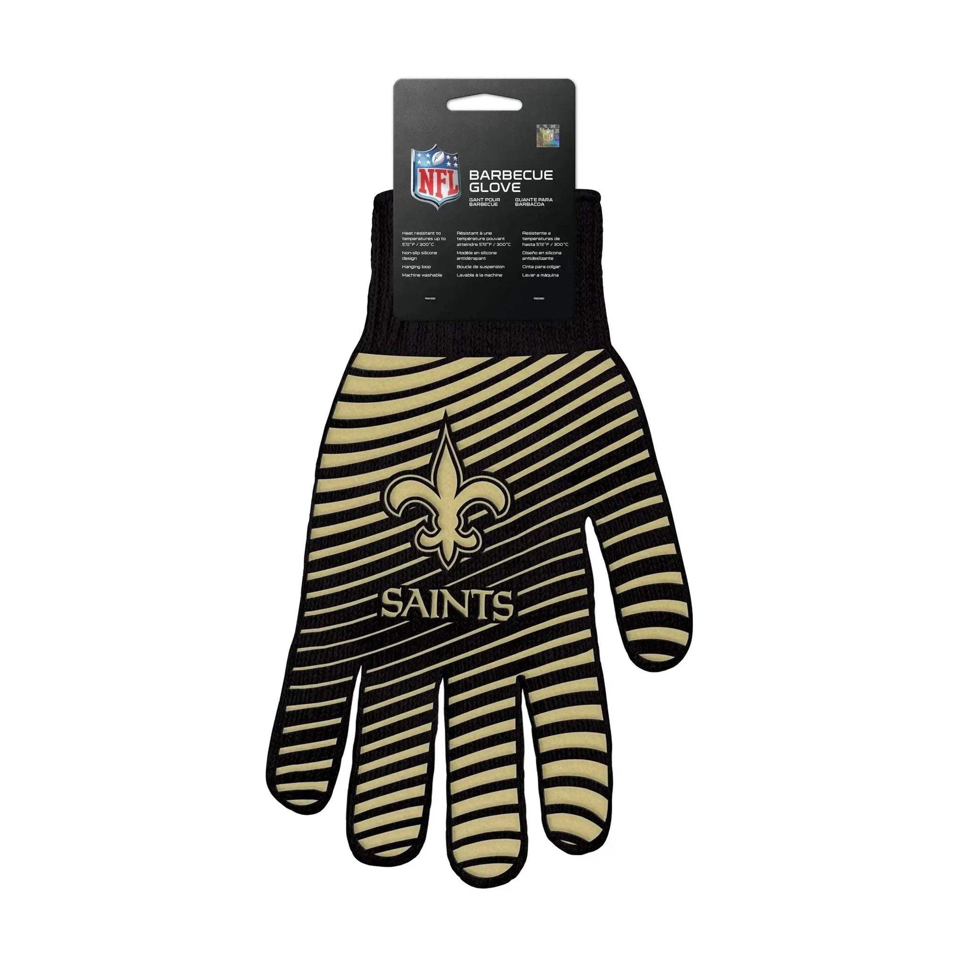  New Orleans Saints BBQ Style Glove Heat Resistant 572F -  ToylandEU™