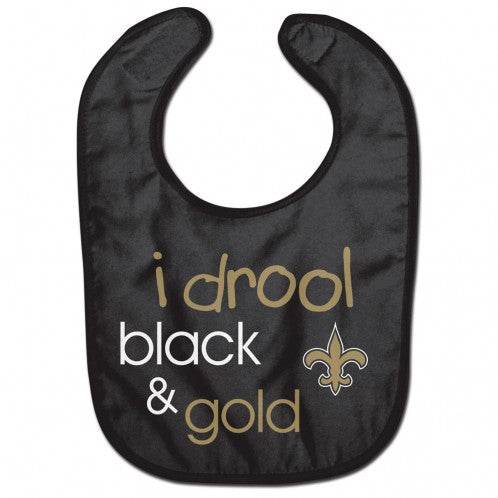 New Orleans Saints Baby Bib All Pro Style Drool Design - ToylandEU