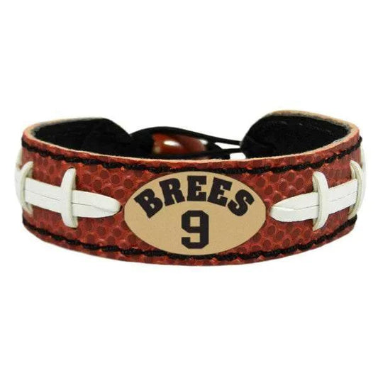  New Orleans Saints Bracelet Drew Brees Jersey Leather -  ToylandEU™