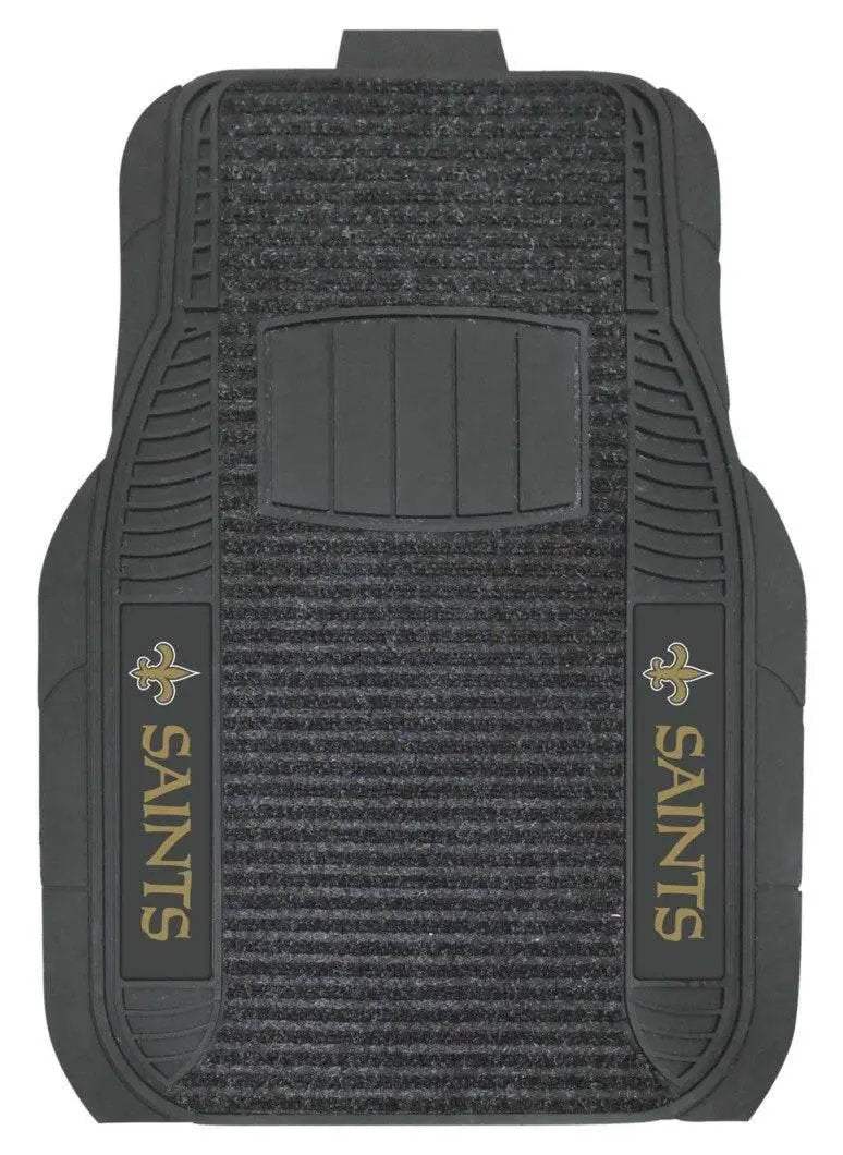 New Orleans Saints Car Mats Deluxe Set - ToylandEU