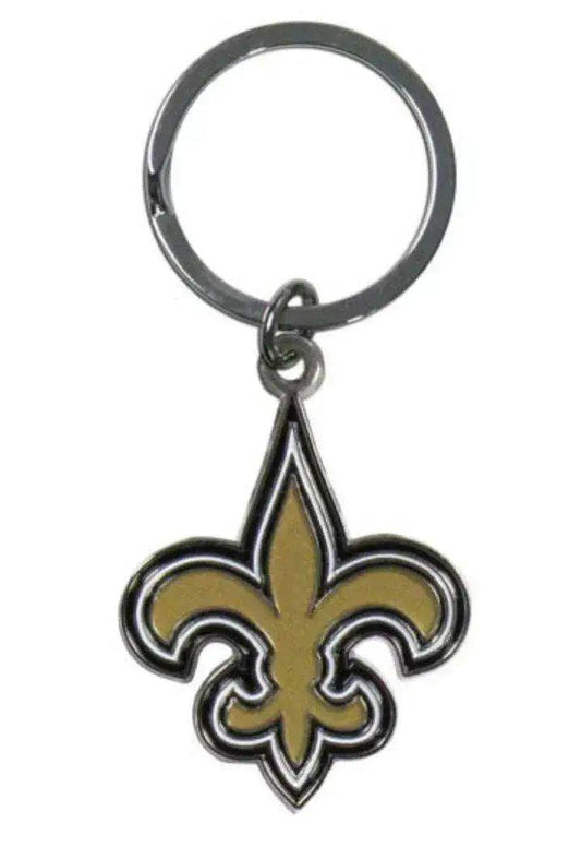 New Orleans Saints Chrome Logo Cut Keychain -  ToylandEU™