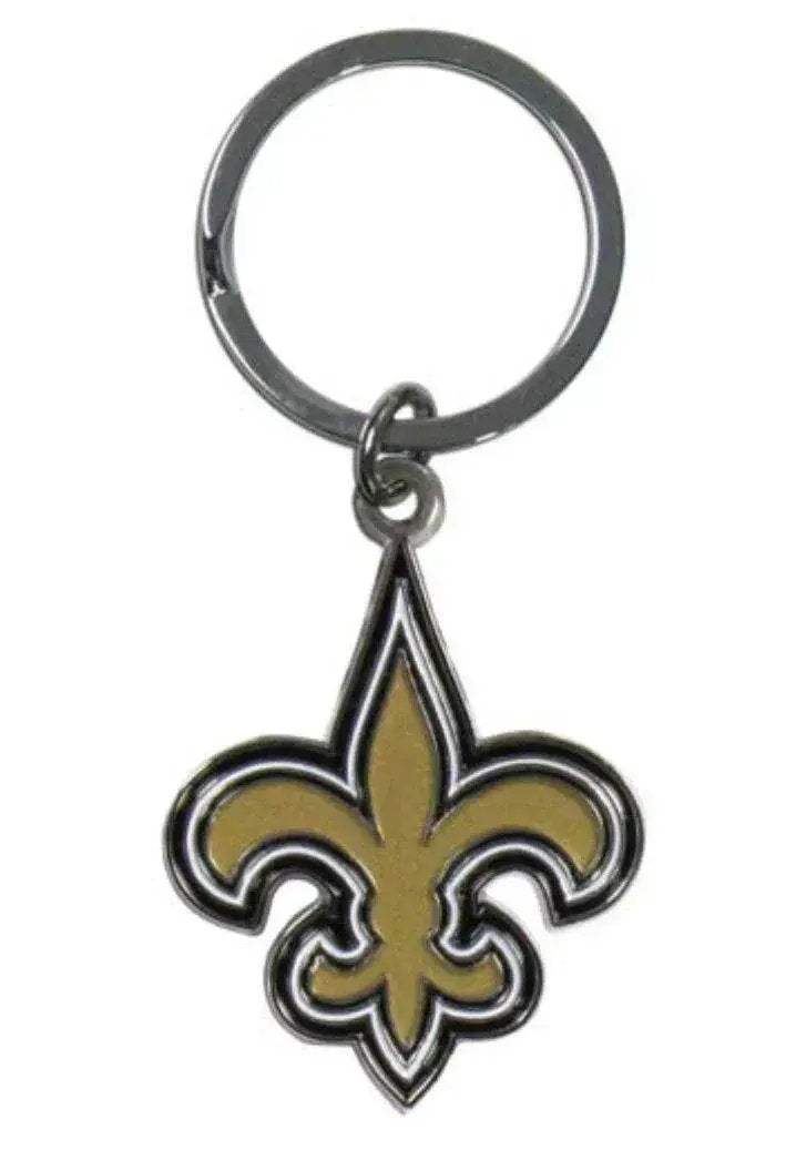  New Orleans Saints Chrome Logo Cut Keychain -  ToylandEU™