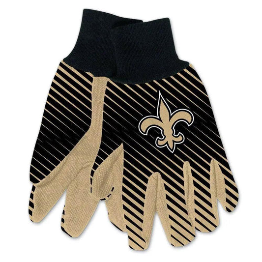  New Orleans Saints Cotton Gloves Two Tone Style Adult Size -  ToylandEU™