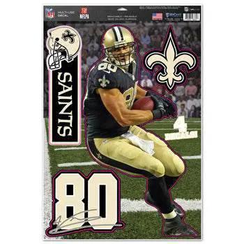  New Orleans Saints Decal 11x17 Multi Use Jimmy Graham Design CO -  ToylandEU™