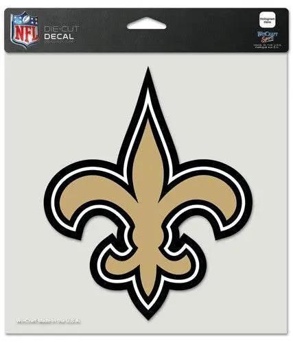  New Orleans Saints Decal 8x8 Die Cut Color -  ToylandEU™