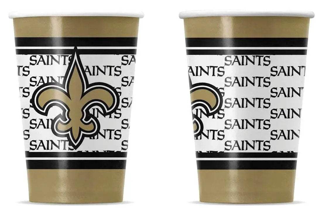 New Orleans Saints Disposable Paper Cups - ToylandEU