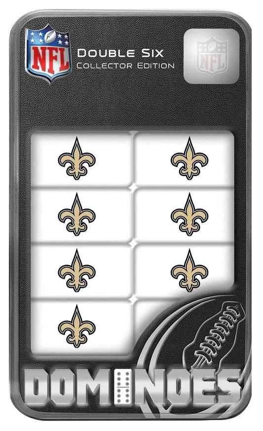 New Orleans Saints Dominoes Set With Collectible Tin Box -  ToylandEU™
