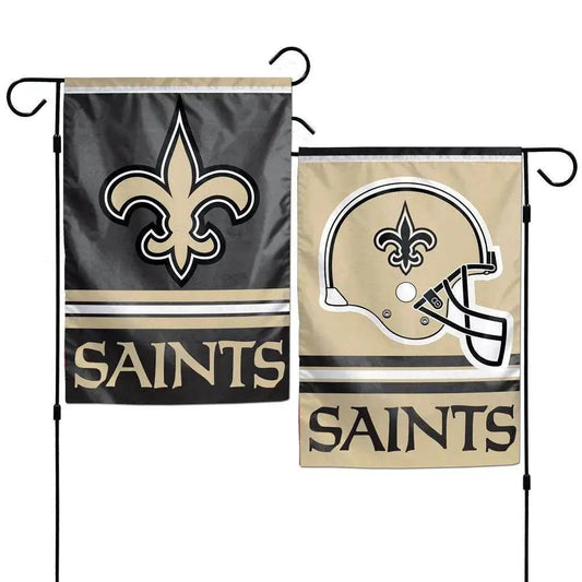  New Orleans Saints Flag 12x18 Garden Style 2 Sided -  ToylandEU™