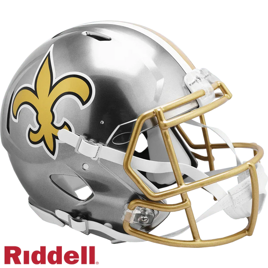  New Orleans Saints Flash Alternate Riddell Full Size Helmet -  ToylandEU™