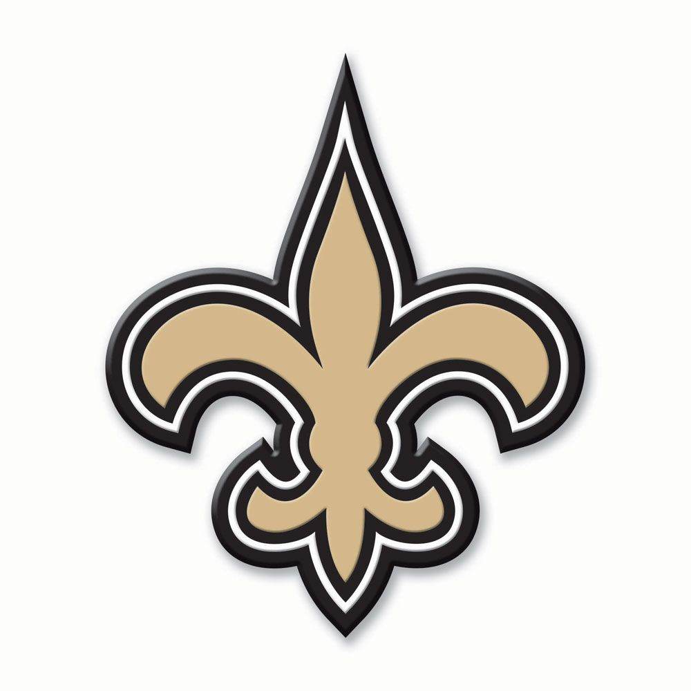 New Orleans Saints Flexible Decal With Adhesive Back - ToylandEU