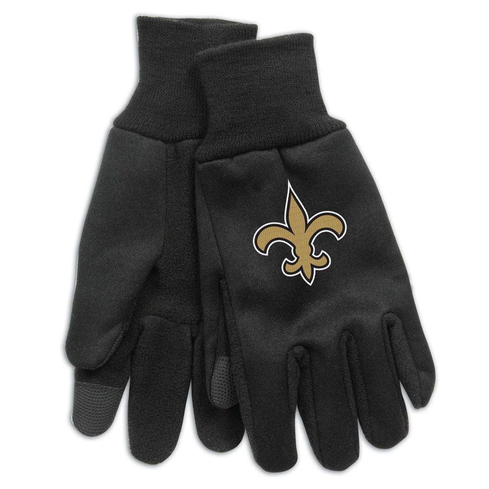 New Orleans Saints Gloves Technology Style Adult Size - ToylandEU