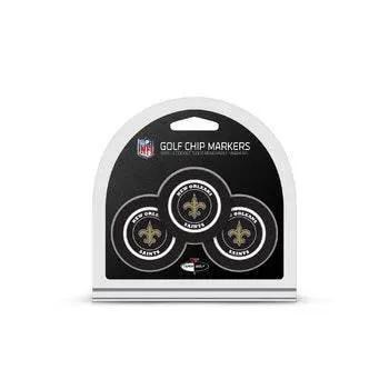  New Orleans Saints Golf Chip With Marker 3 Pack Team Golf -  ToylandEU™