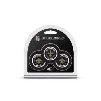  New Orleans Saints Golf Chip With Marker 3 Pack Team Golf -  ToylandEU™