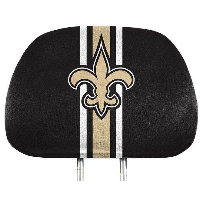 New Orleans Saints Headrest Covers Two Pack Full Printed - ToylandEU