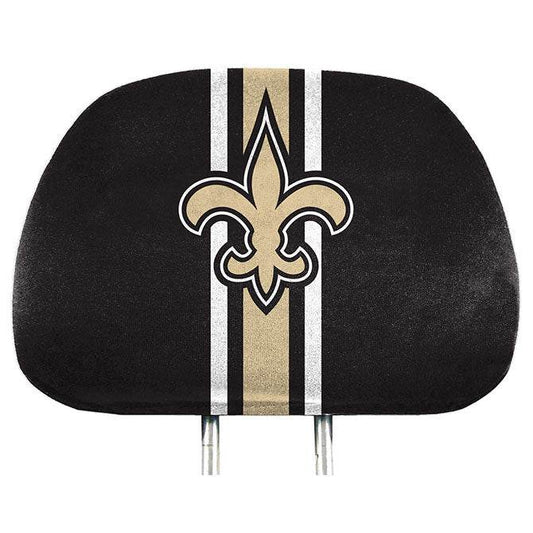 New Orleans Saints Headrest Covers Two Pack Full Printed - ToylandEU