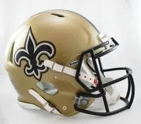  New Orleans Saints Helmet Riddell Authentic Full Size Speed Style -  ToylandEU™