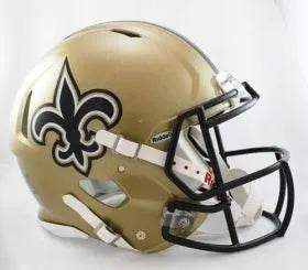 New Orleans Saints Helmet Riddell Authentic Full Size Speed Style - ToylandEU