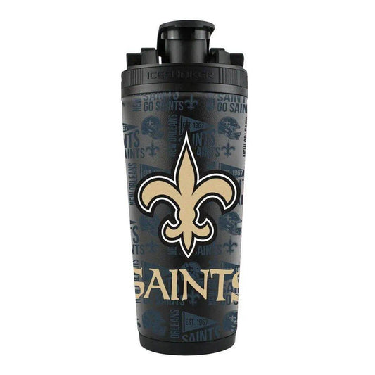 New Orleans Saints Ice Shaker 26oz Stainless Steel Bottle -  ToylandEU™