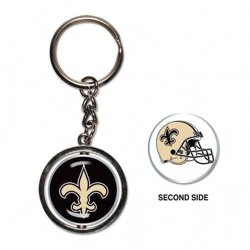 New Orleans Saints Key Ring Spinner Style Special Order - ToylandEU