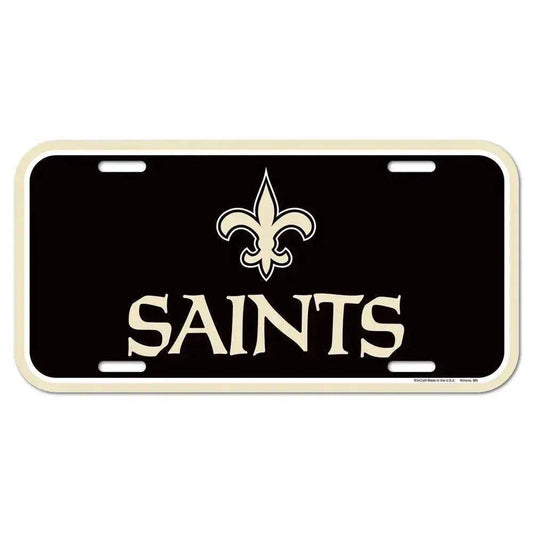  New Orleans Saints License Plate Plastic -  ToylandEU™