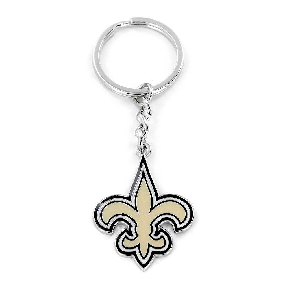 New Orleans Saints Logo Keychain With Detachable Split Ring - ToylandEU