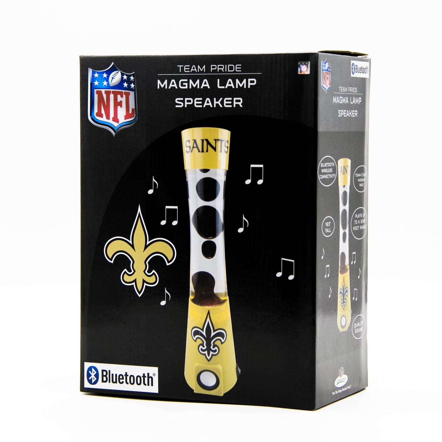 New Orleans Saints Magma Lamp Bluetooth Speaker Night Light - ToylandEU