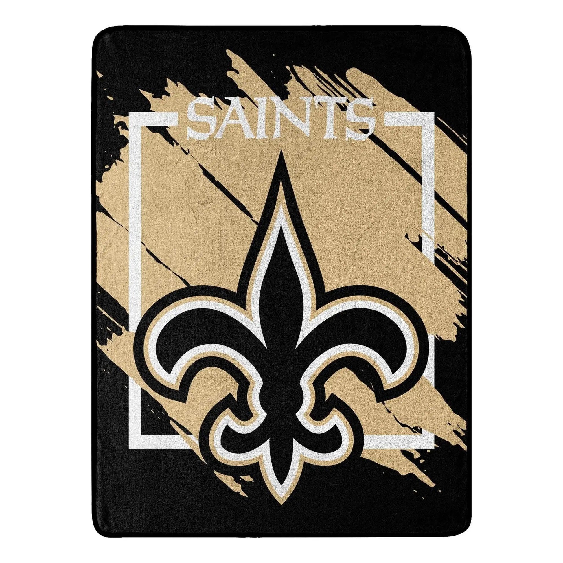  New Orleans Saints Micro Raschel Blanket 46x60 Logo -  ToylandEU™