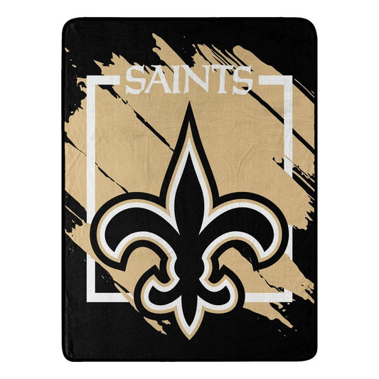  New Orleans Saints Micro Raschel Blanket 46x60 Logo -  ToylandEU™