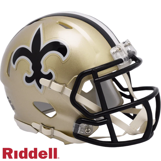  New Orleans Saints Mini Speed Helmet Riddell 1976 1999 -  ToylandEU™