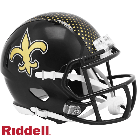 New Orleans Saints Mini Speed Helmet Riddell Replica - ToylandEU