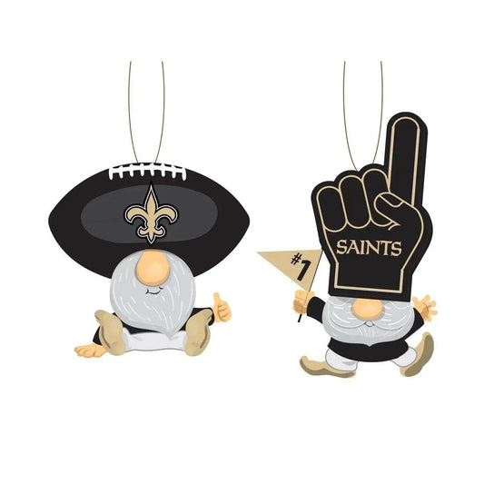  New Orleans Saints Ornament Gnome Fans Set of 2 Figurines -  ToylandEU™