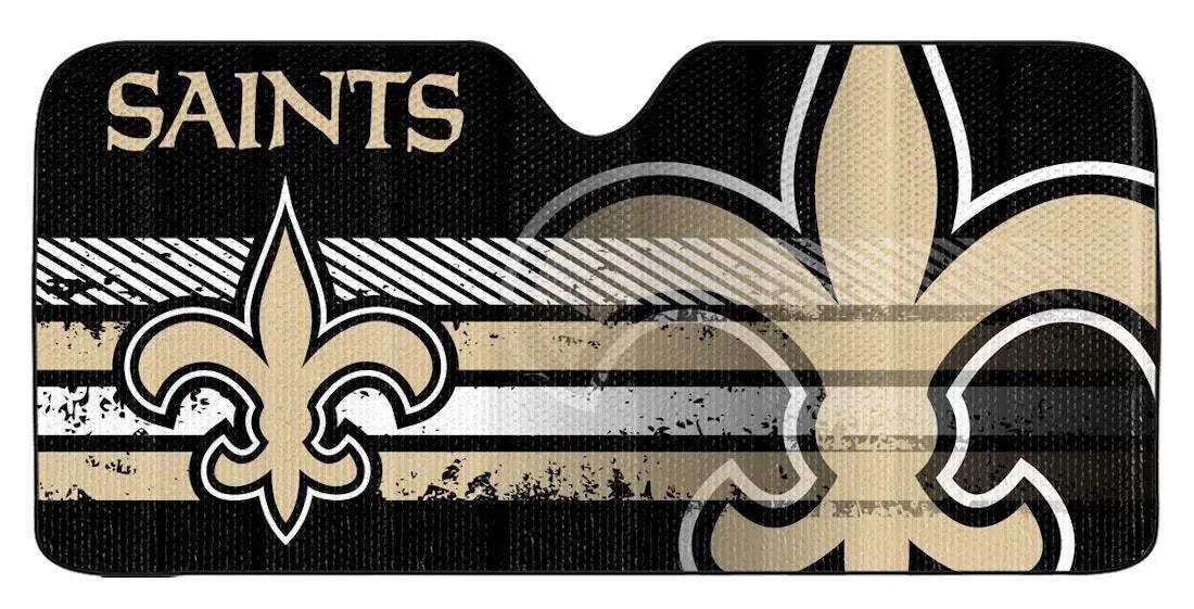  New Orleans Saints Premium Auto Sun Shade 59 by 27 Inches -  ToylandEU™