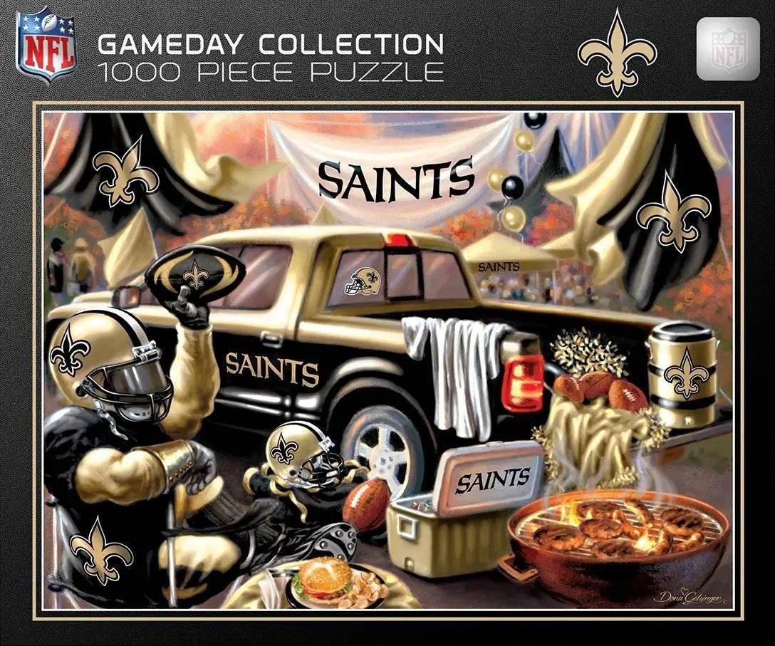  New Orleans Saints Puzzle 1000 Piece Gameday Design -  ToylandEU™