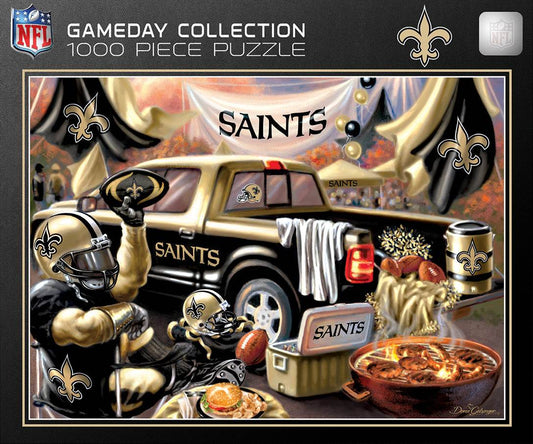 New Orleans Saints Puzzle 1000 Piece Gameday Design - ToylandEU