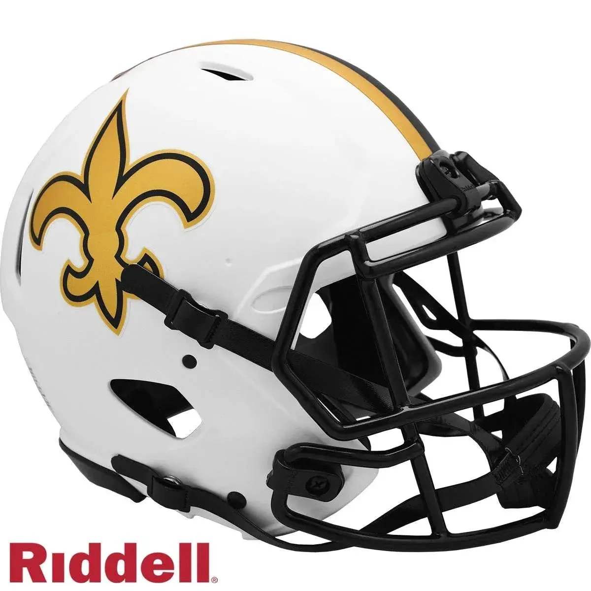  New Orleans Saints Riddell Lunar Eclipse Alternate Helmet -  ToylandEU™
