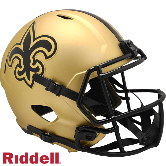 New Orleans Saints Riddell Replica Full Size Helmet Rave - ToylandEU