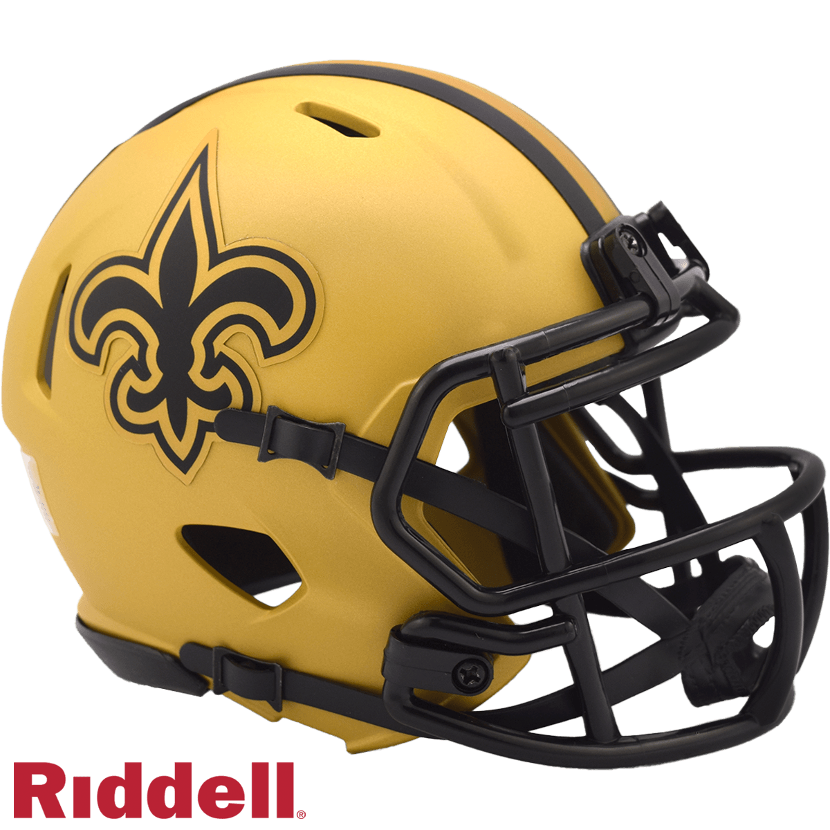 New Orleans Saints Riddell Replica Mini Speed Rave Helmet - ToylandEU