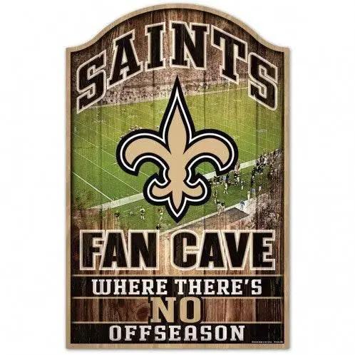  New Orleans Saints Sign 11x17 Wood Fan Cave Design -  ToylandEU™
