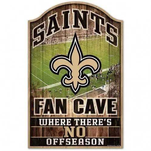  New Orleans Saints Sign 11x17 Wood Fan Cave Design -  ToylandEU™